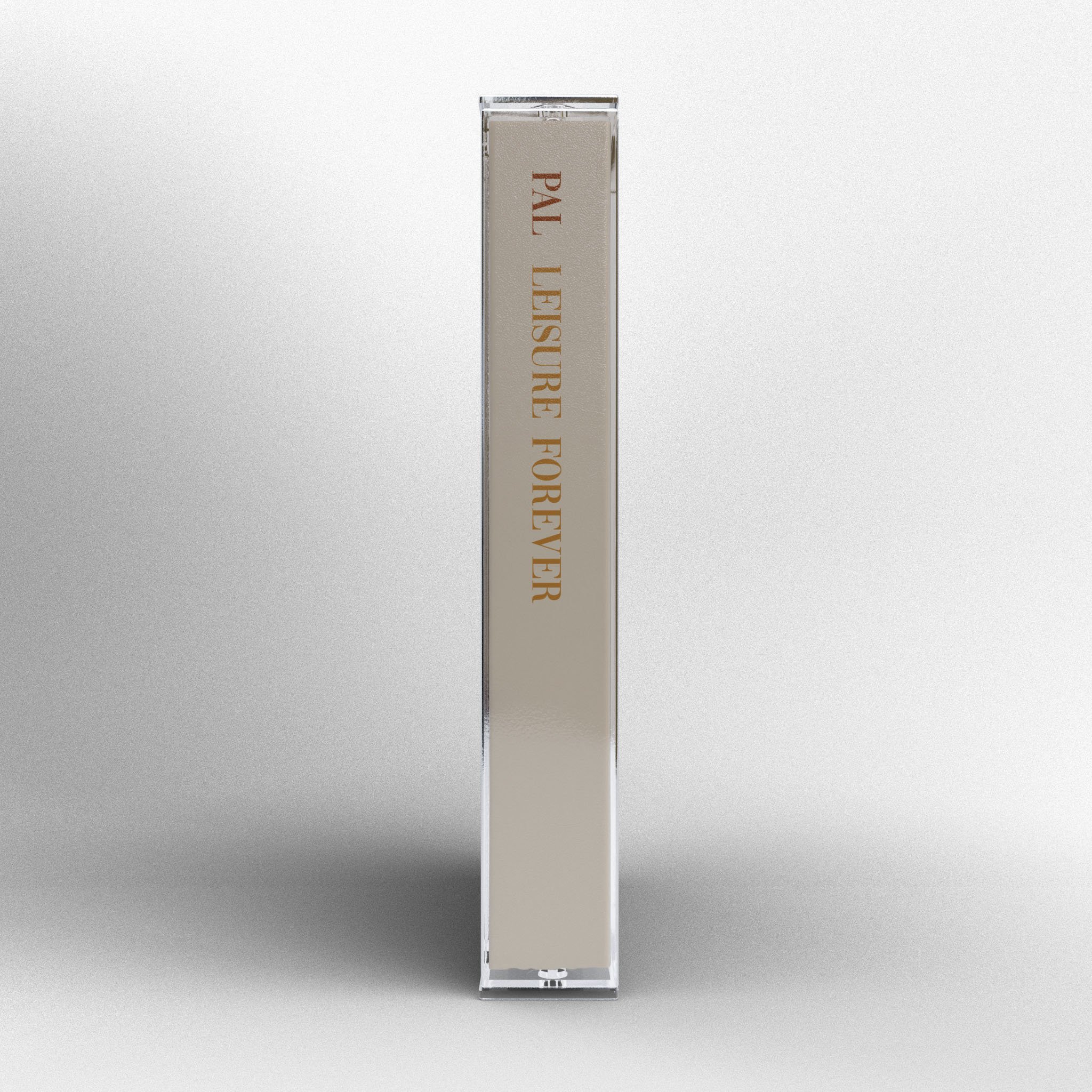 Back-sleeve artwork for the 'Leisure Forever' cassette.