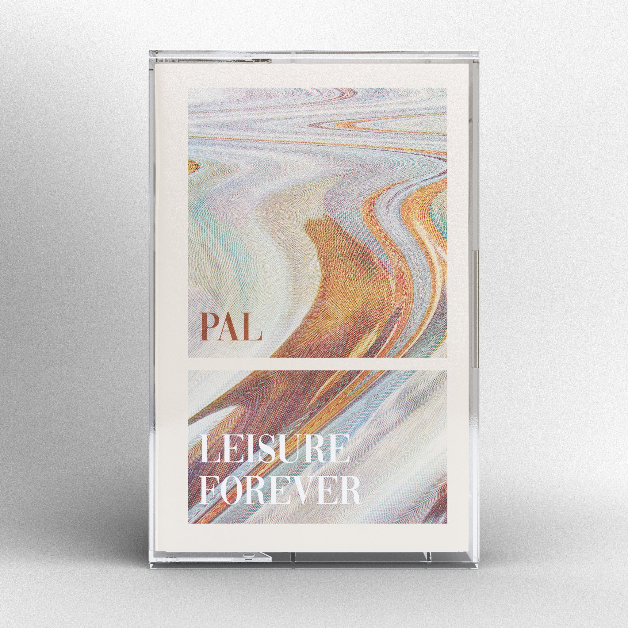 Cassette mockup, side view.
