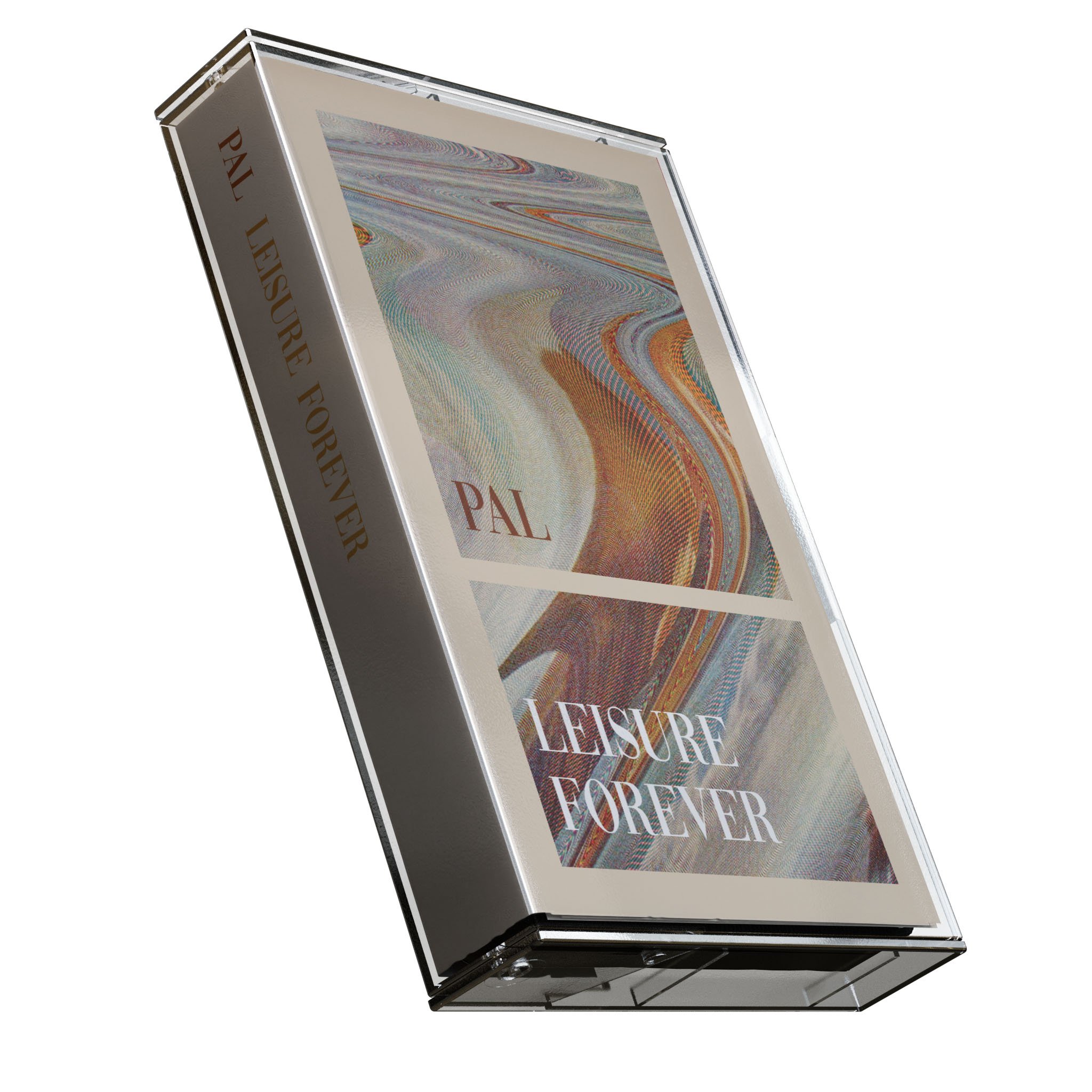 Presentation of the 'Leisure Forever' cassette, second view.