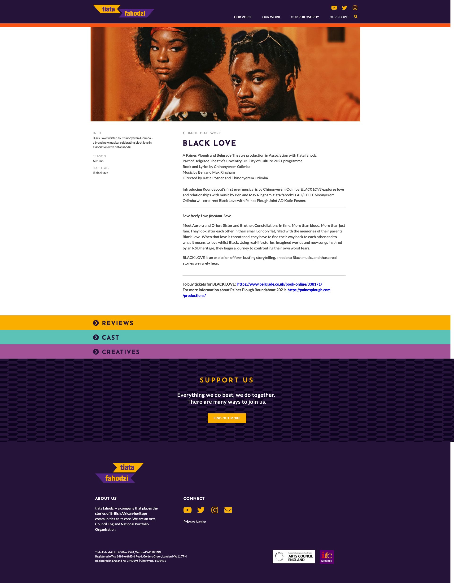Black Lives — new direction, fresh vibrancy.
